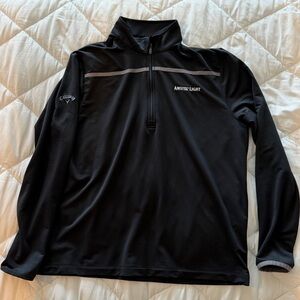 Callaway Golf Black Quarter-Zip Jacket